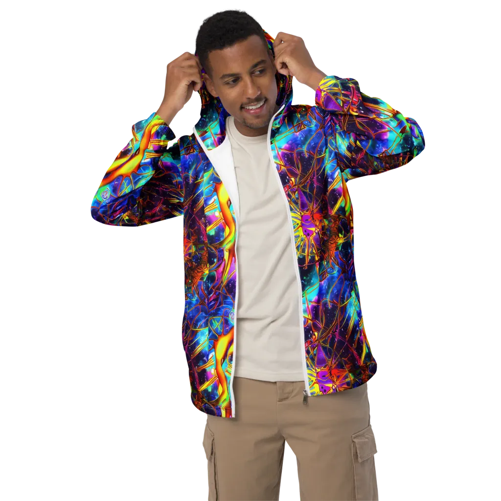 Starfire Circuit on Men's Windbreaker — Front