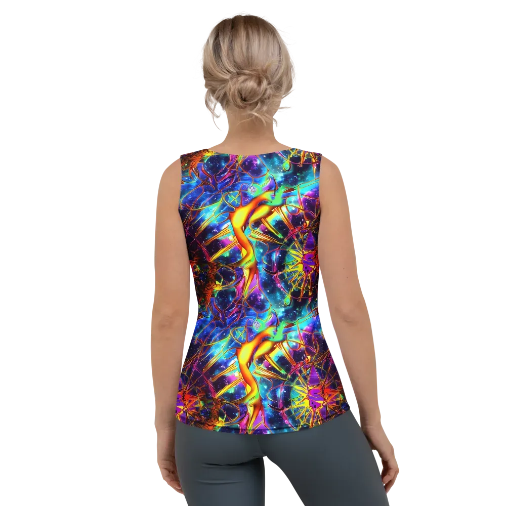Starfire Circuit on Women's Tank Top — Back