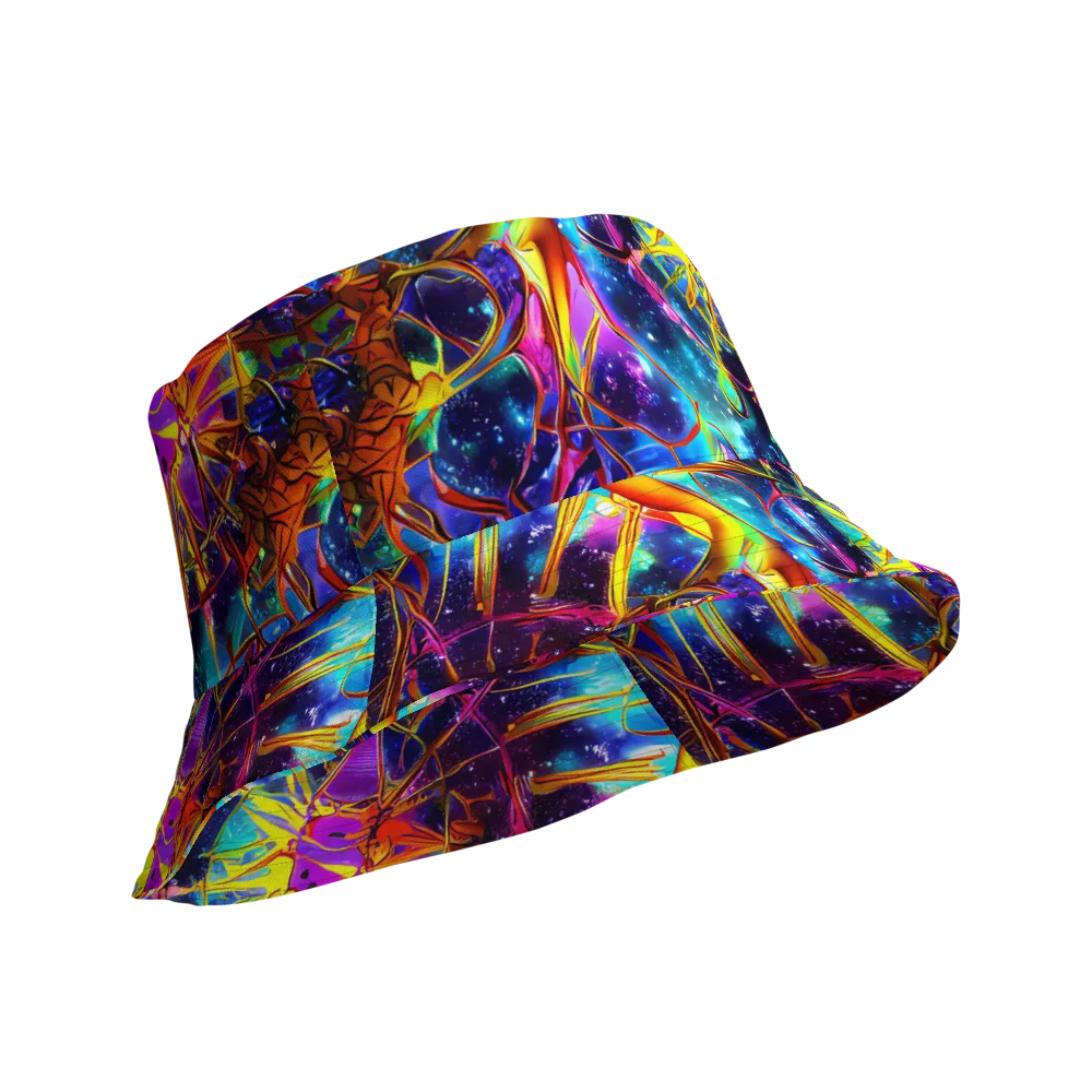Starfire Circuit on Reversible Bucket Hat — Product details Outside