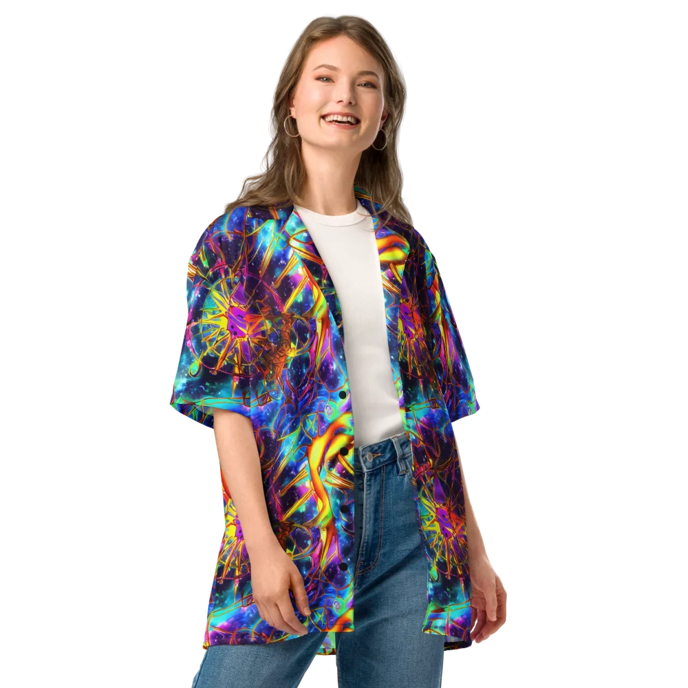 Starfire Circuit on Button Shirt — Front
