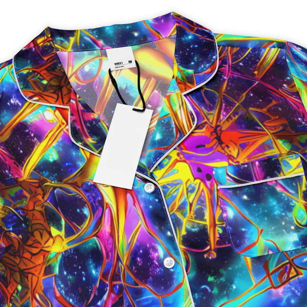 Starfire Circuit on Women's Short Sleeve Pajama Top — Product details