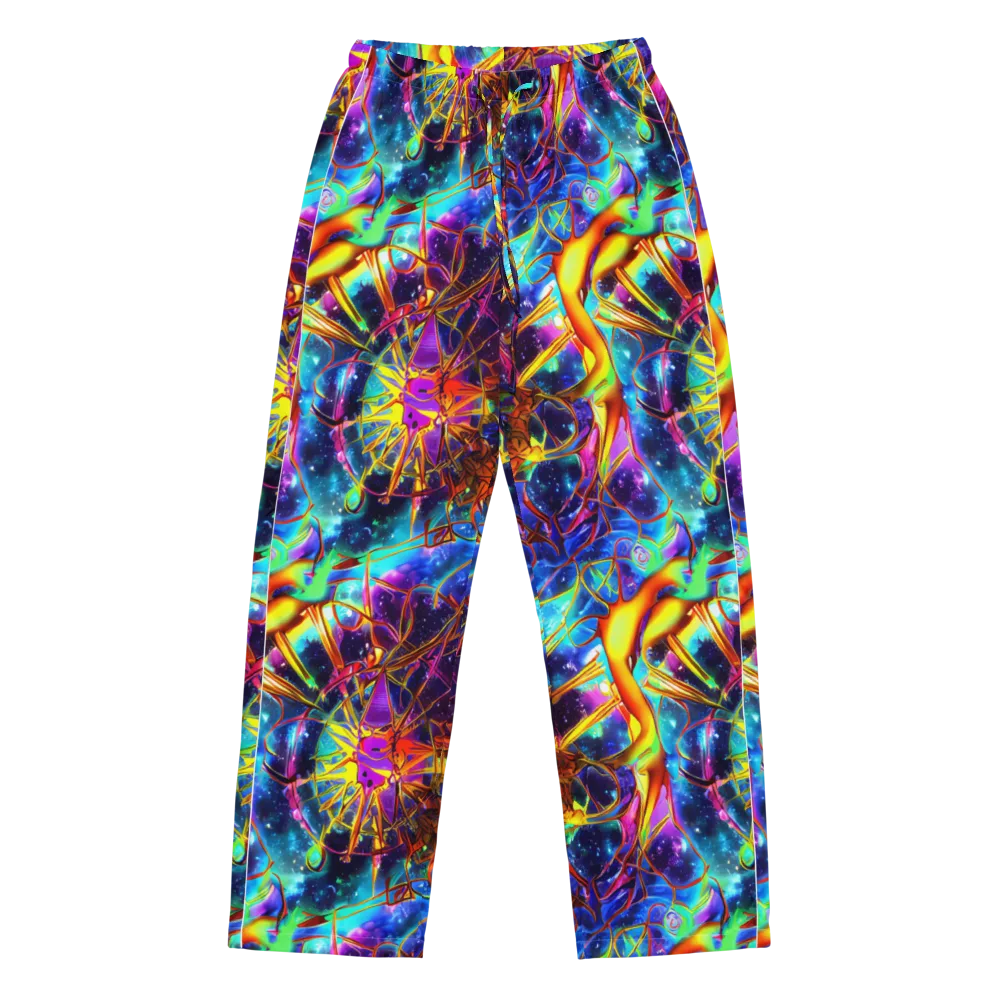 Starfire Circuit on Women's Pajama Pants — Front