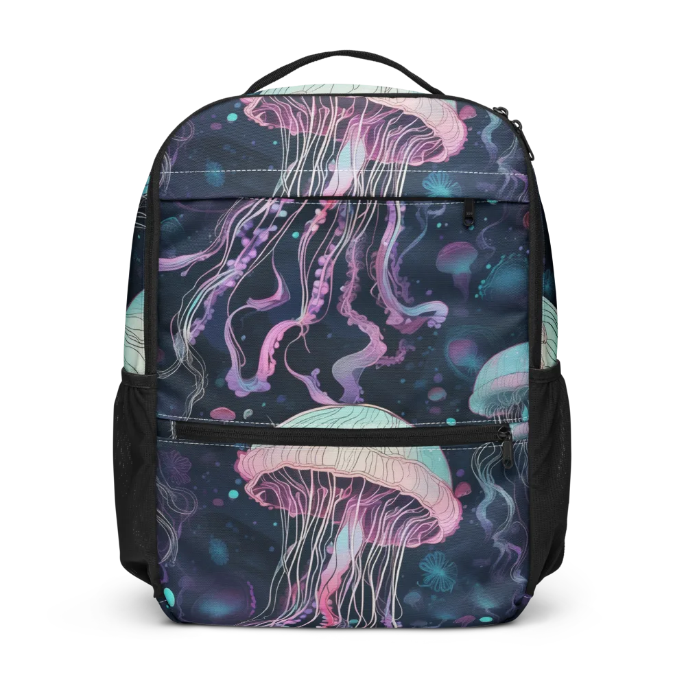 Moonlit Medusa on Utility Backpack — Front
