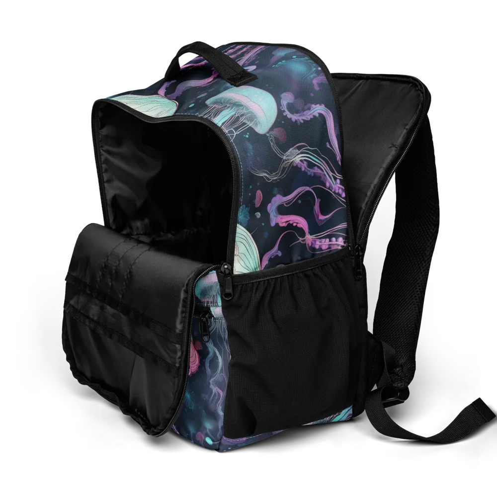 Moonlit Medusa on Utility Backpack — Product details 2