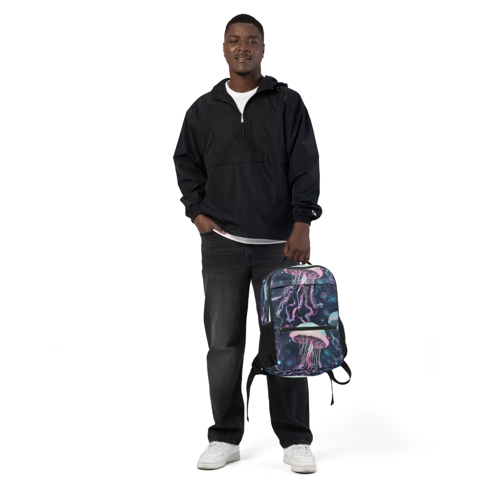 Moonlit Medusa on Utility Backpack — Front