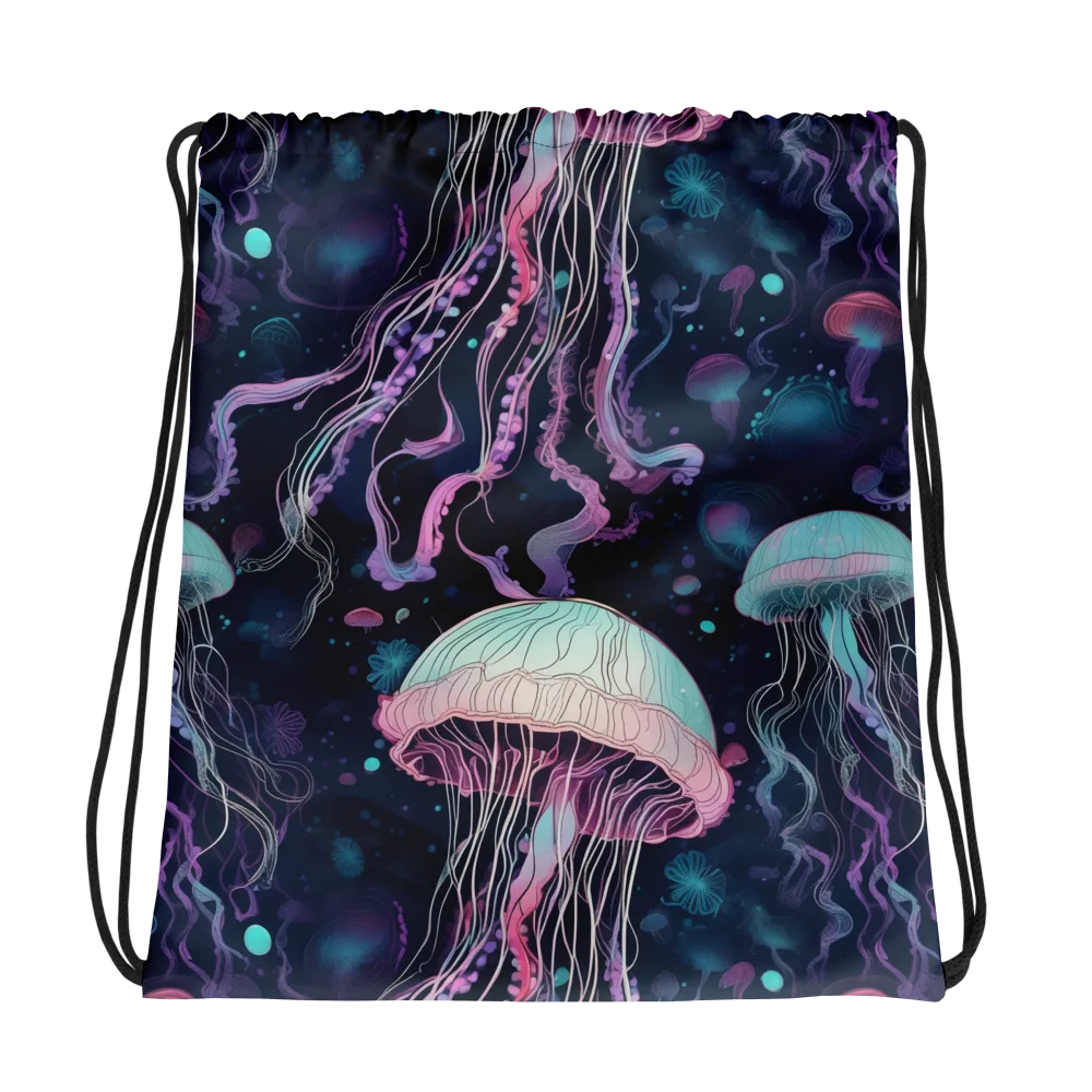 Moonlit Medusa on Drawstring Bag — Photo