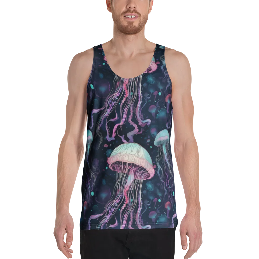 Moonlit Medusa on Men's Tank Top — Front