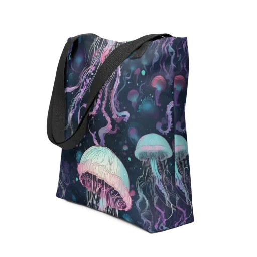 Moonlit Medusa on a Tote Bag