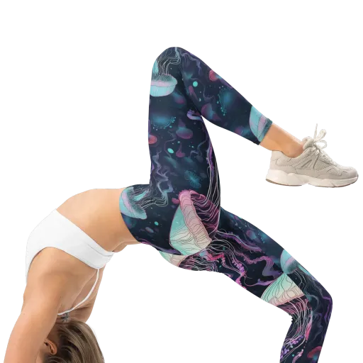 Moonlit Medusa on a Leggings