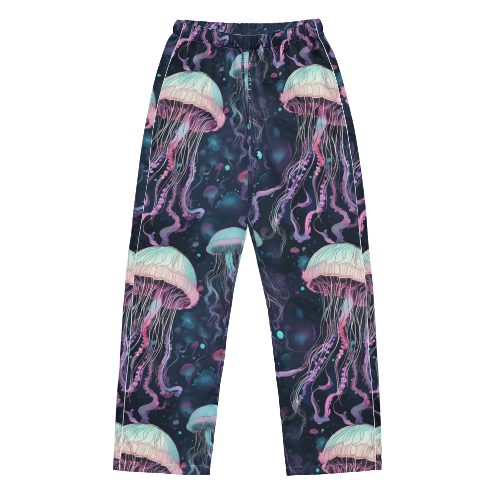 Moonlit Medusa on Women's Pajama Pants — Front