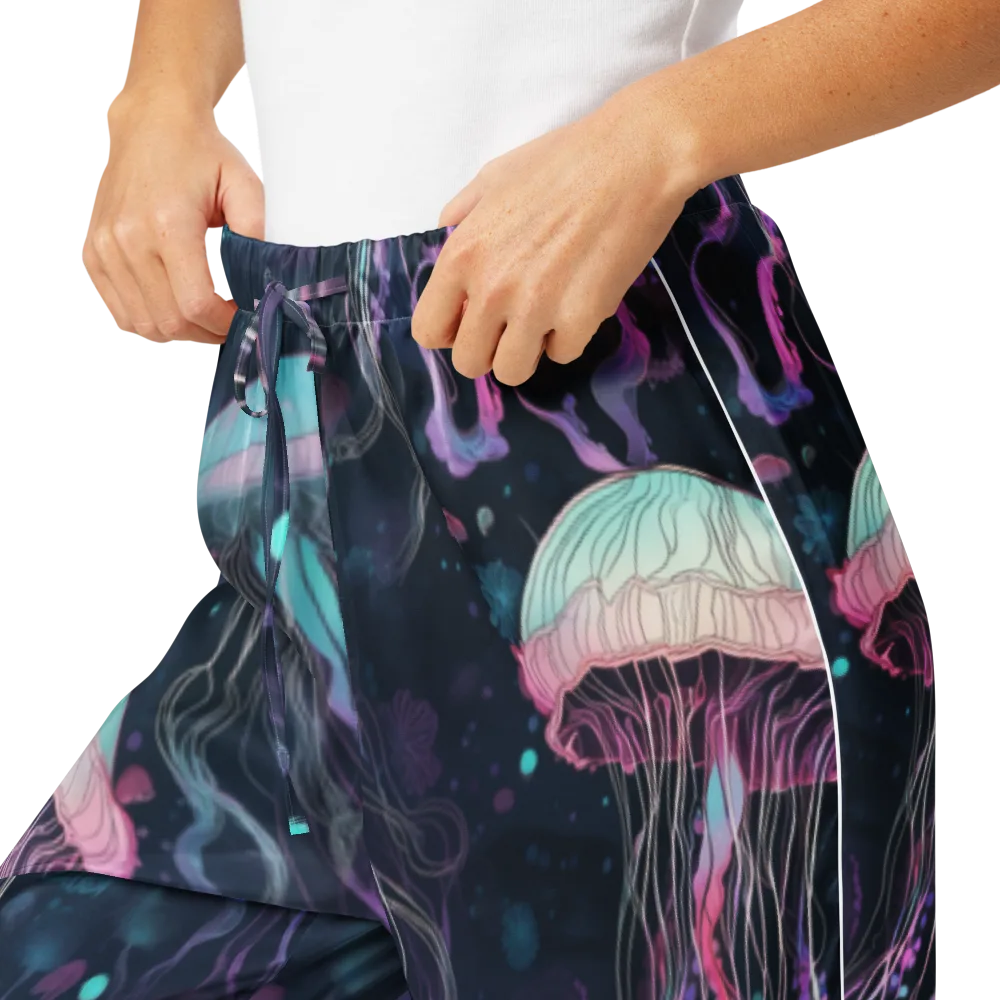 Moonlit Medusa on Women's Pajama Pants — Product details