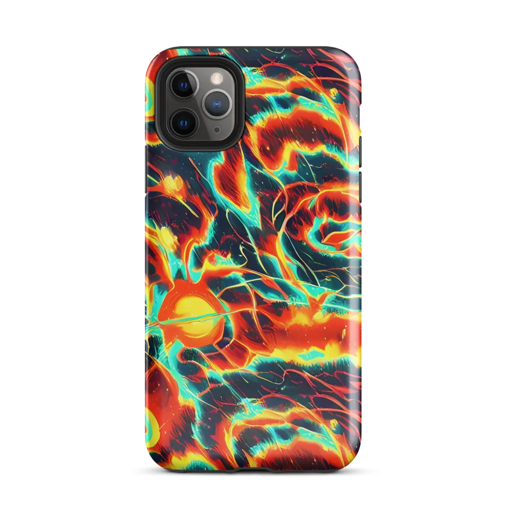 Prismatic Eruption on Tough Case for iPhone® — Front