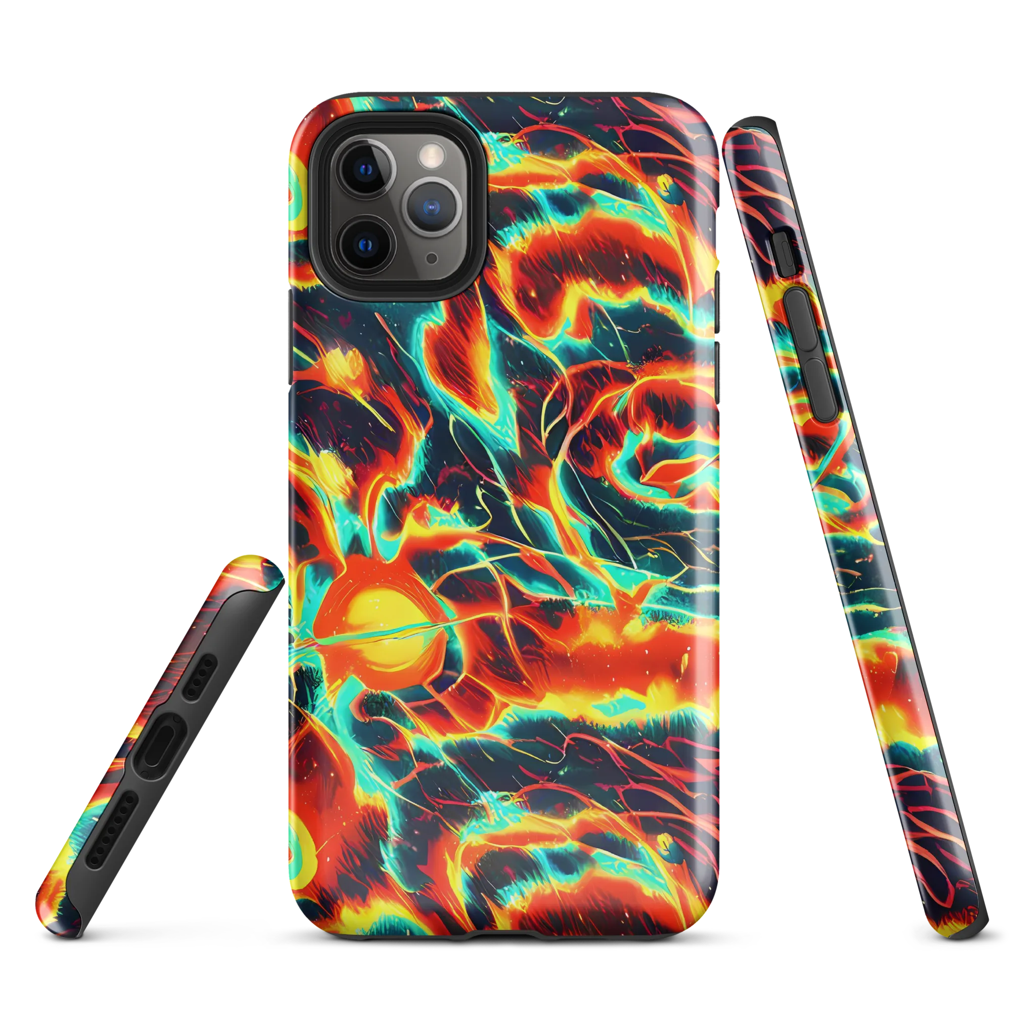 Prismatic Eruption on Tough Case for iPhone® — Front