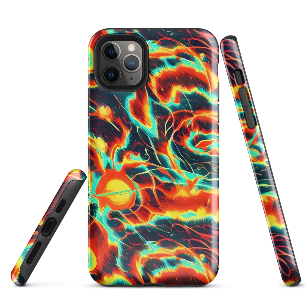 Prismatic Eruption on Tough Case for iPhone® — Front