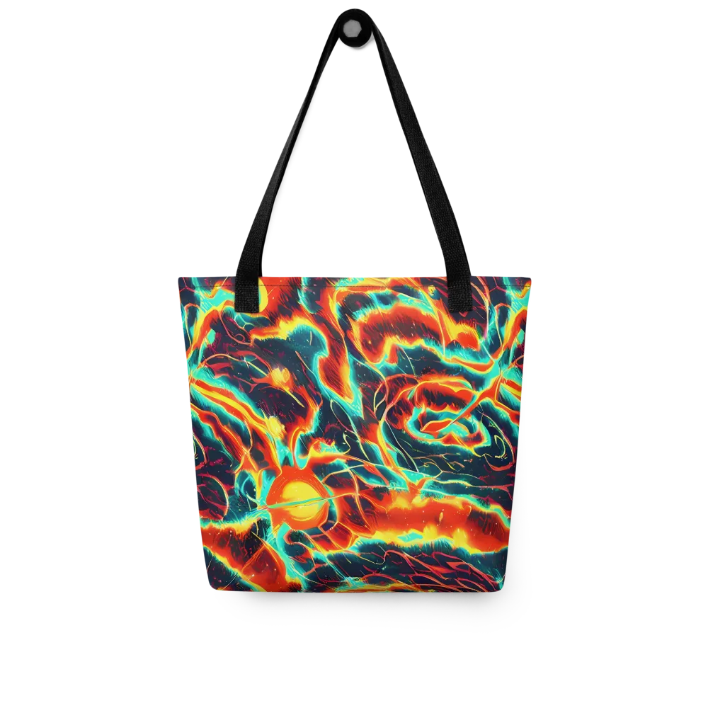 Prismatic Eruption on Tote Bag — Front