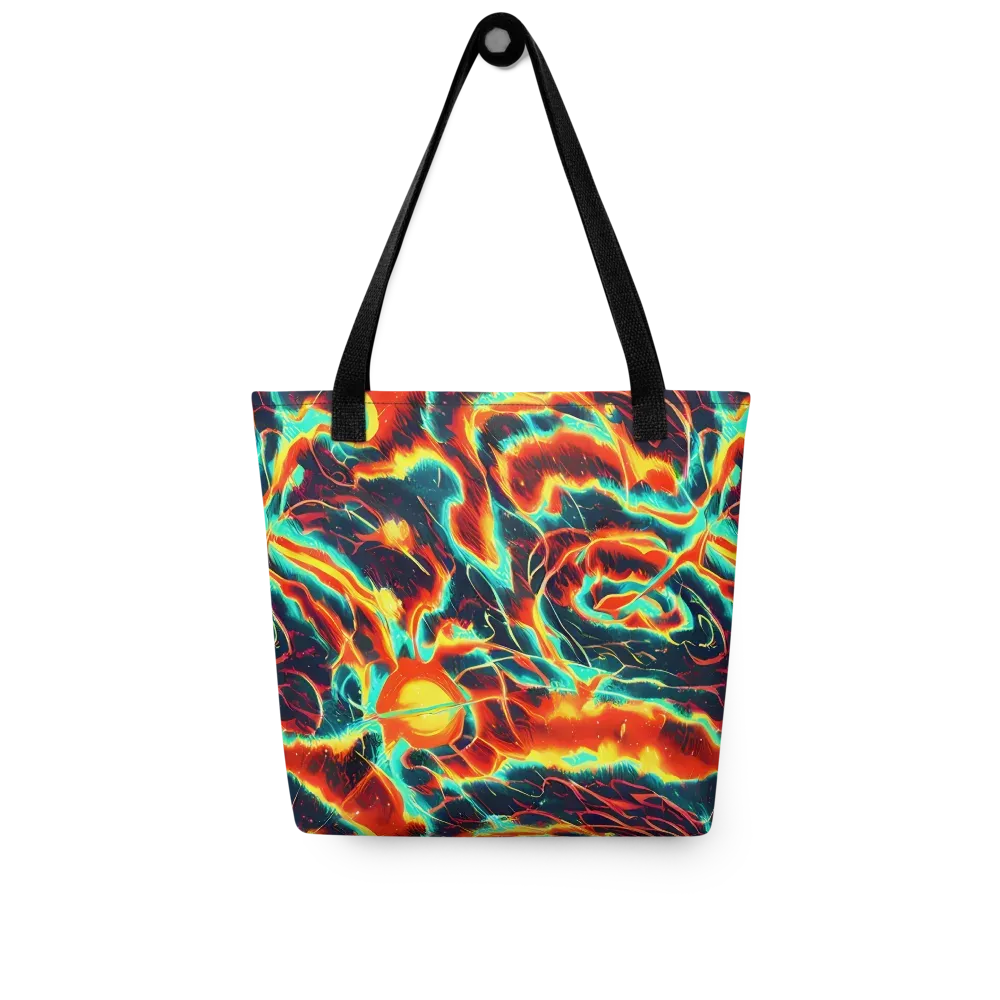 Prismatic Eruption on Tote Bag — Front