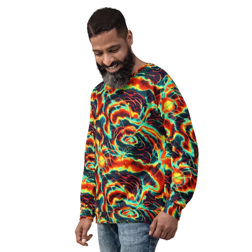 Prismatic Eruption on Sweatshirt — Left Front