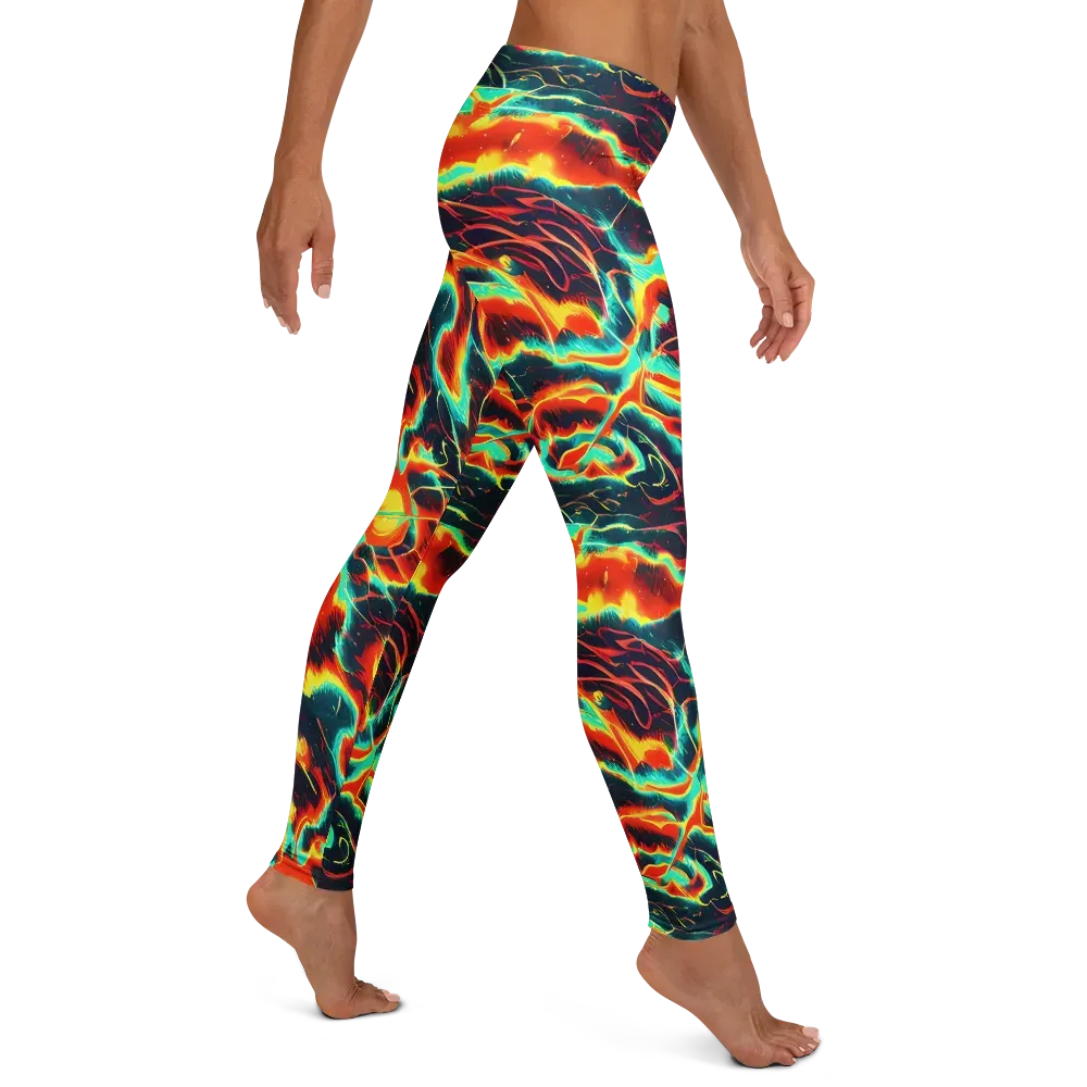 Prismatic Eruption on Leggings — Right
