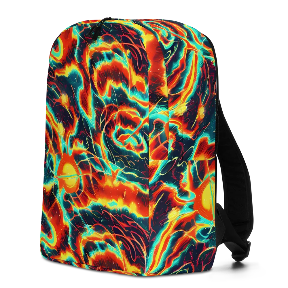Prismatic Eruption on Minimalist Backpack — Left