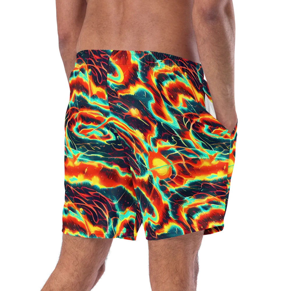 Prismatic Eruption on Swim Trunks — Right Back
