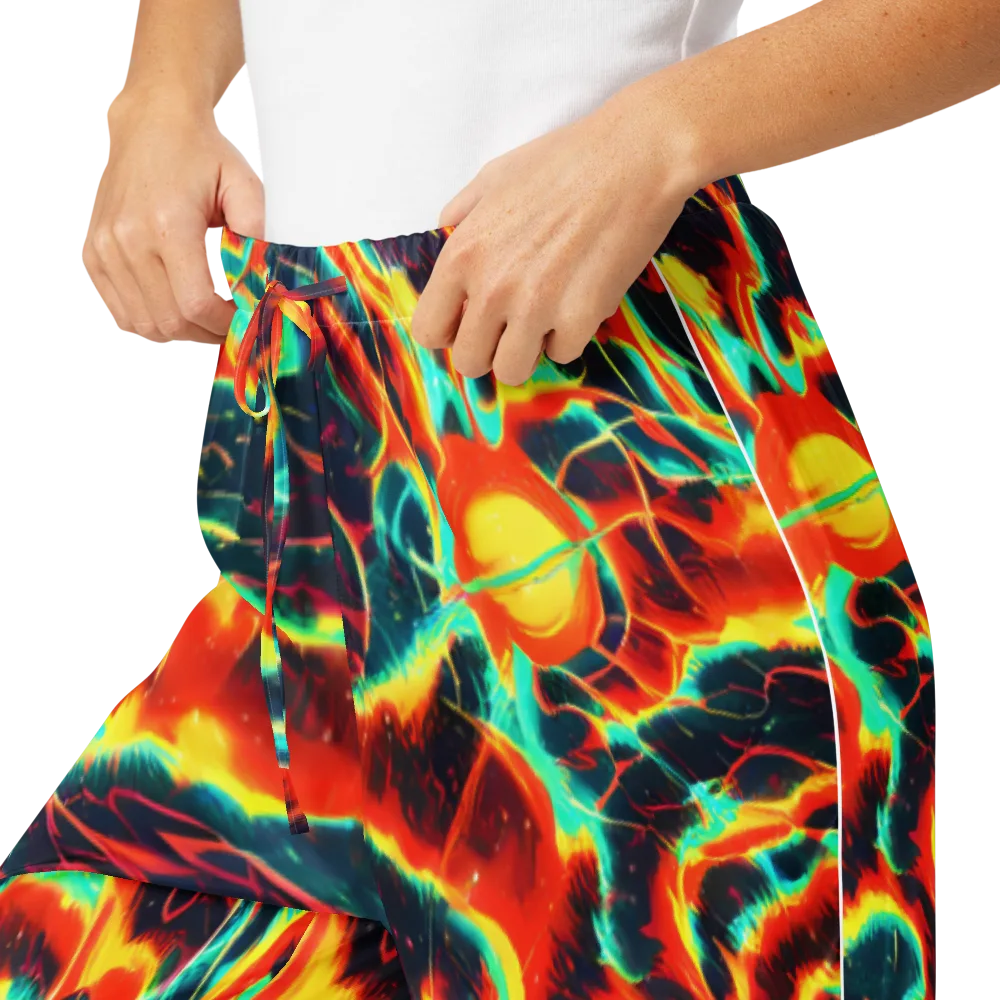 Prismatic Eruption on Women's Pajama Pants — Product details