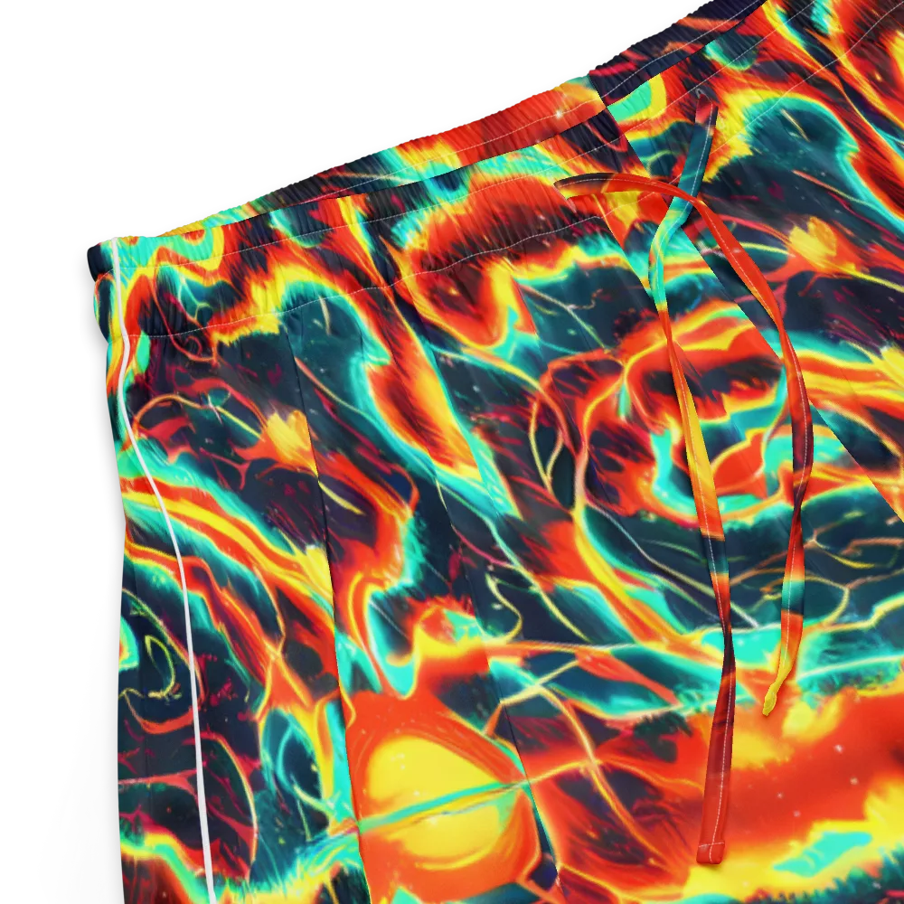 Prismatic Eruption on Women's Pajama Shorts — Product details
