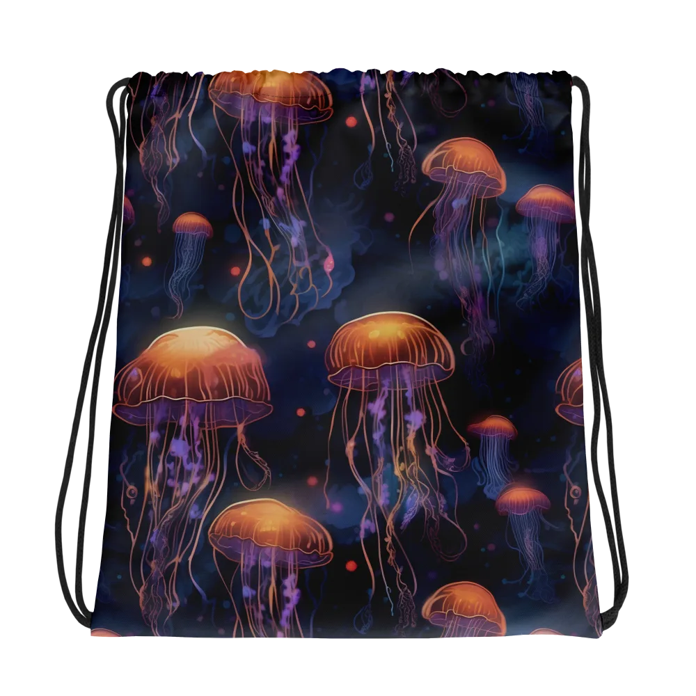 Luminous Undertow on Drawstring Bag — Photo