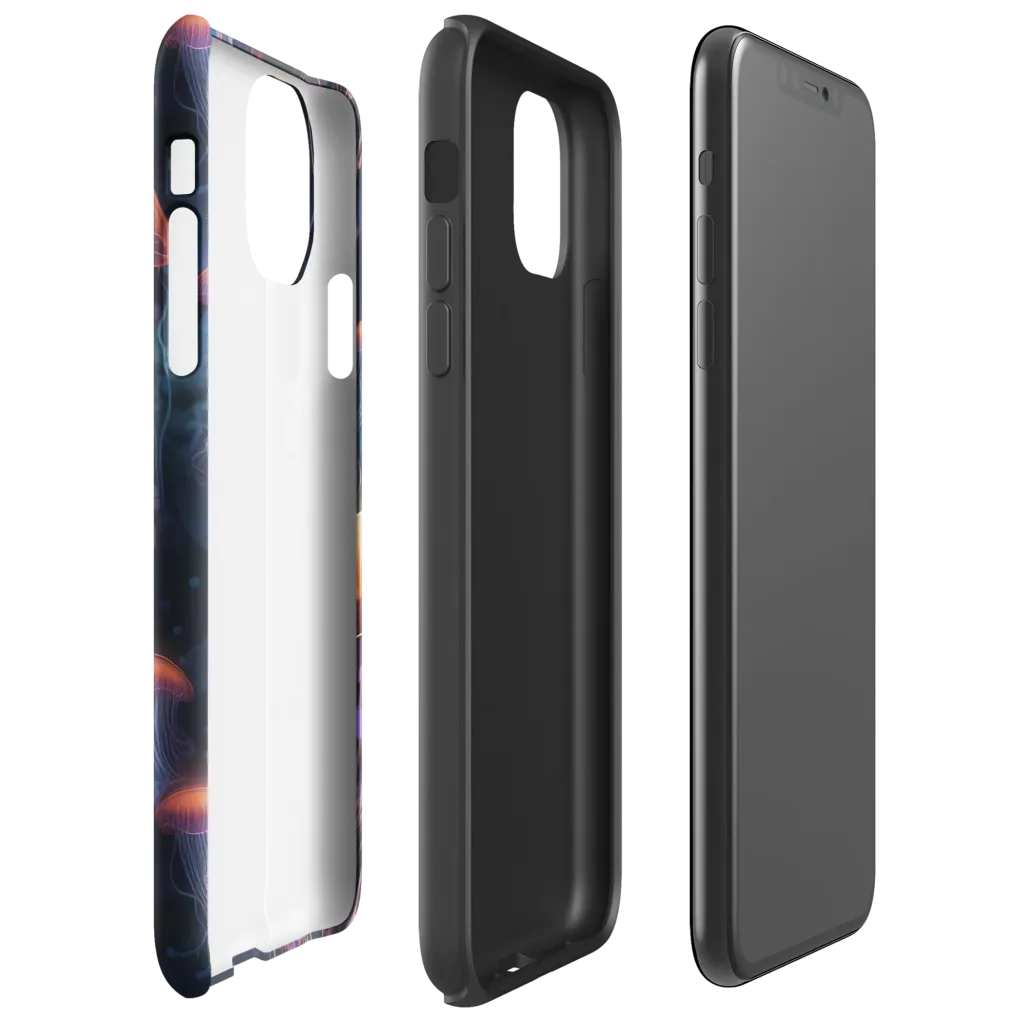 Luminous Undertow on Tough Case for iPhone® — Right