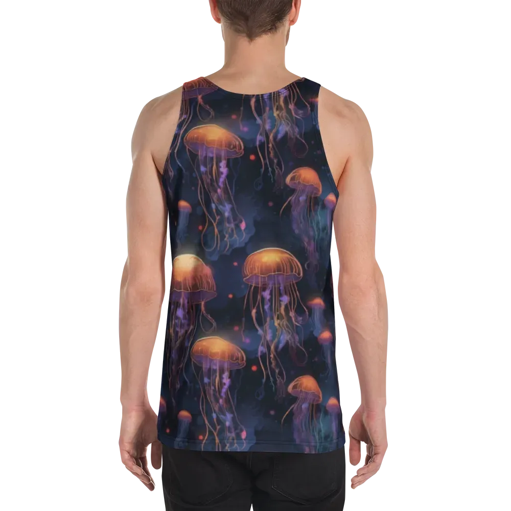 Luminous Undertow on Men's Tank Top — Back