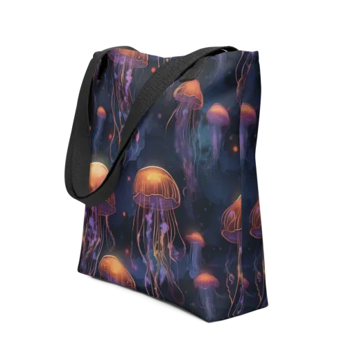 Luminous Undertow on a Tote Bag