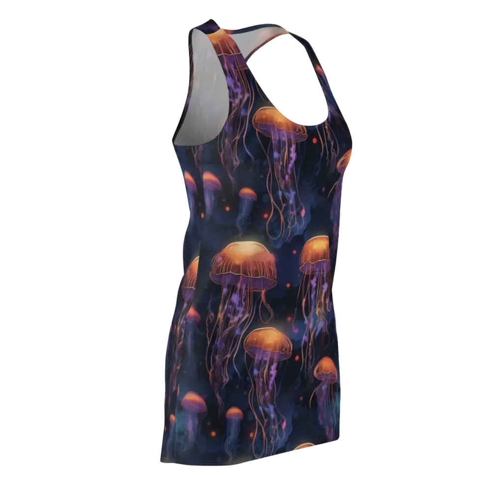 Luminous Undertow on Racerback Dress — Front Side