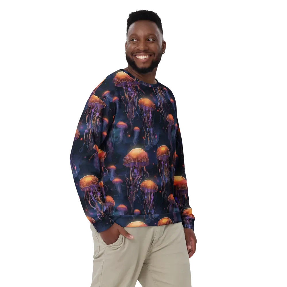 Luminous Undertow on Sweatshirt — Front