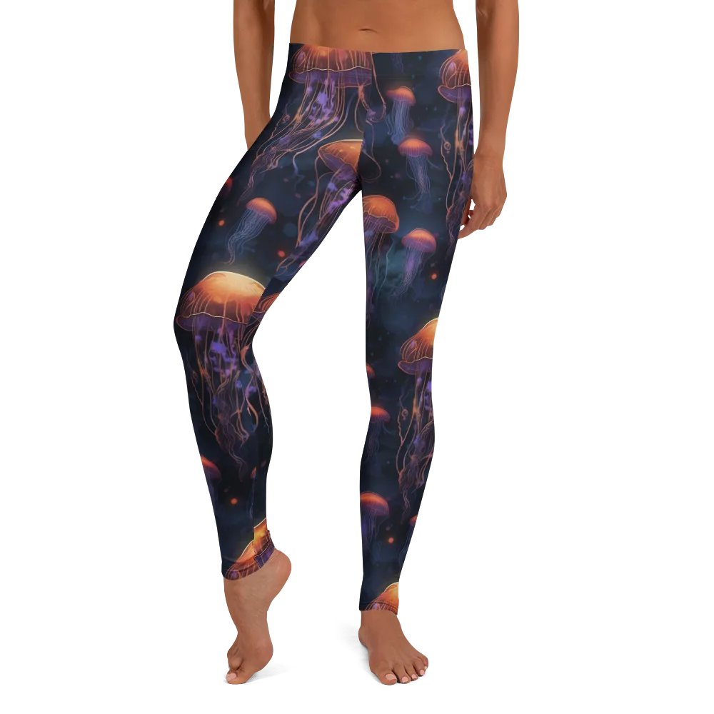 Luminous Undertow on Leggings — Front