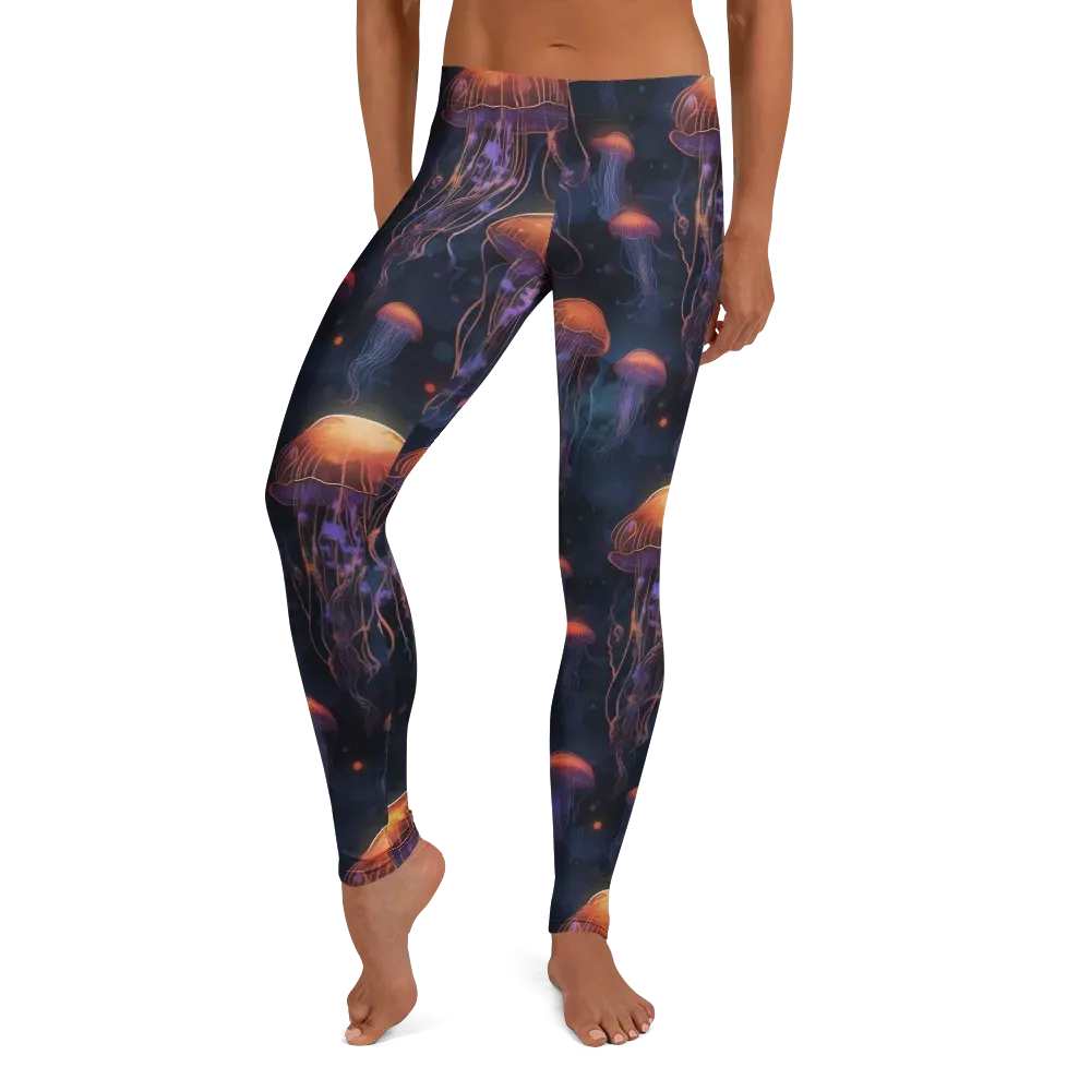 Luminous Undertow on Leggings — Front
