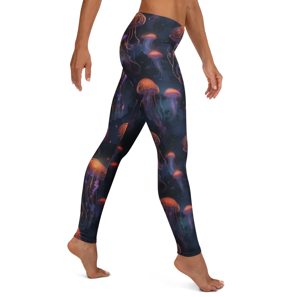 Luminous Undertow on Leggings — Right