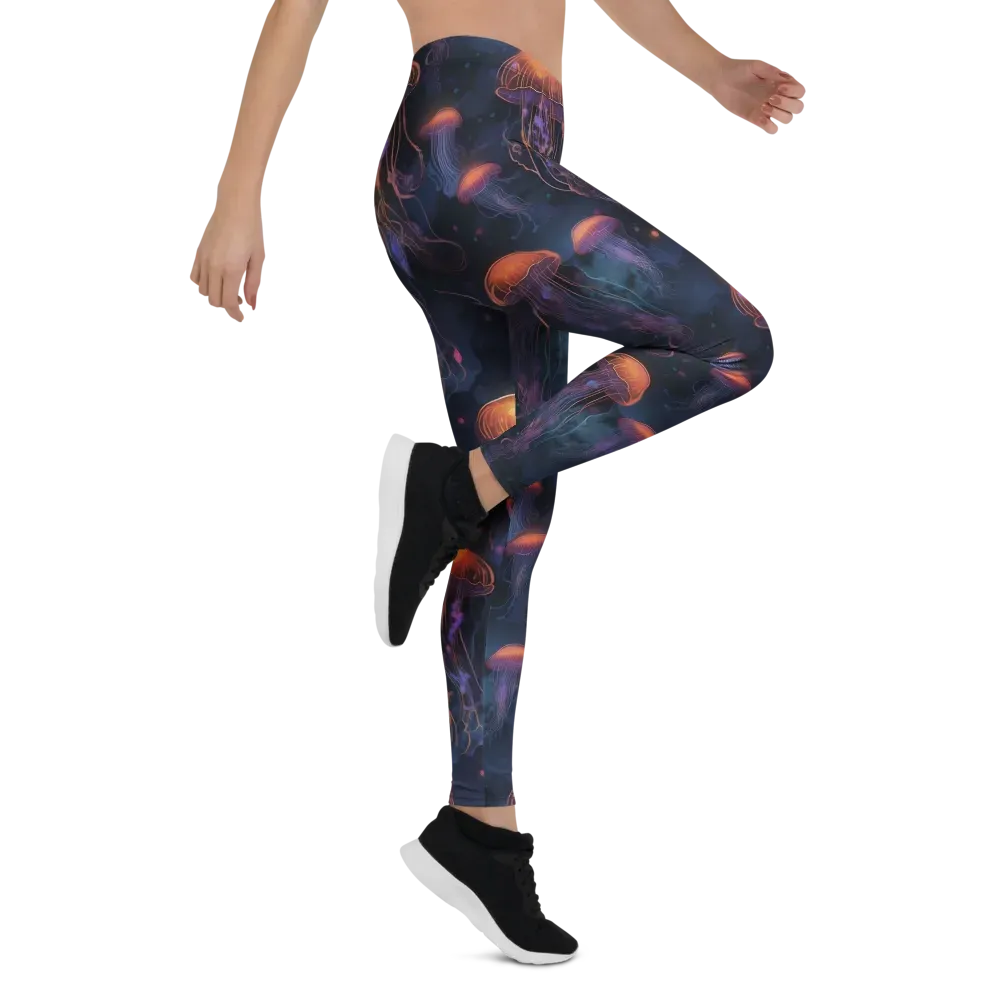 Luminous Undertow on Leggings — Right