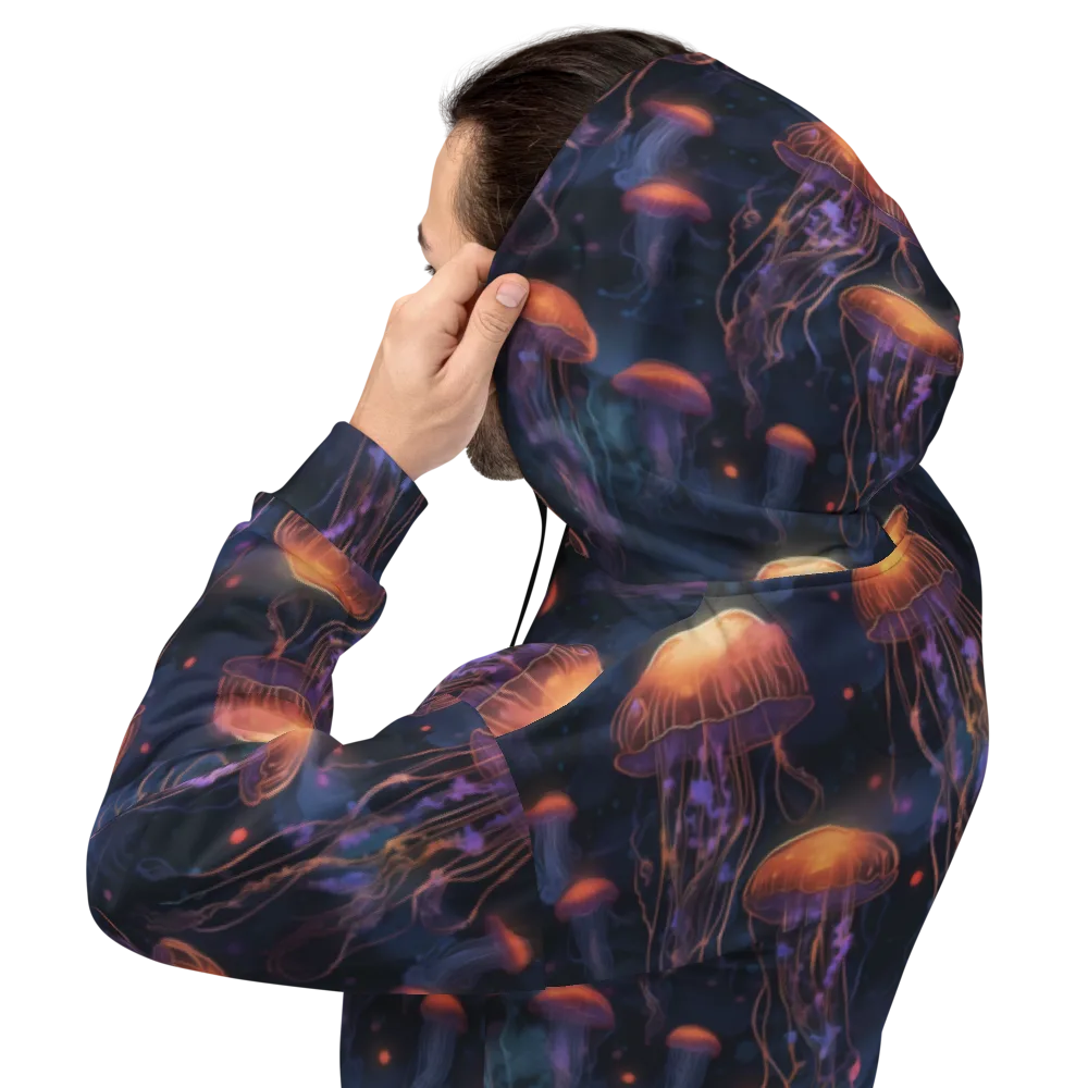 Luminous Undertow on Hoodie — Back
