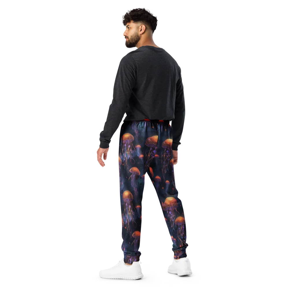 Luminous Undertow on Men's Joggers — Back