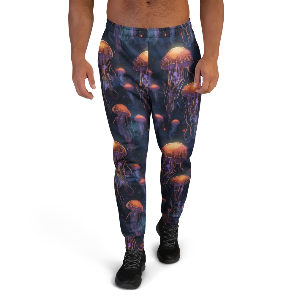 Luminous Undertow on Men's Joggers — Front