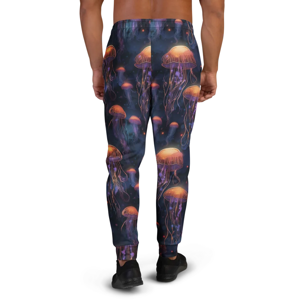 Luminous Undertow on Men's Joggers — Back