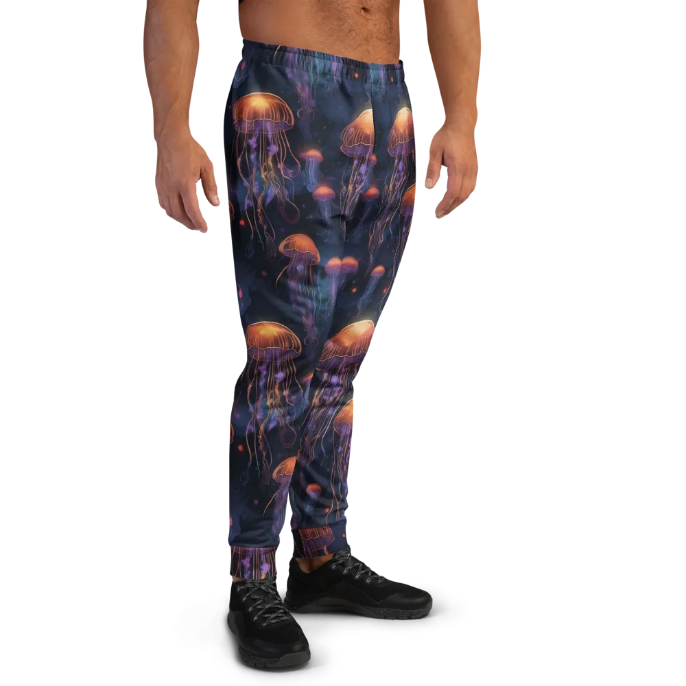 Luminous Undertow on Men's Joggers — Right