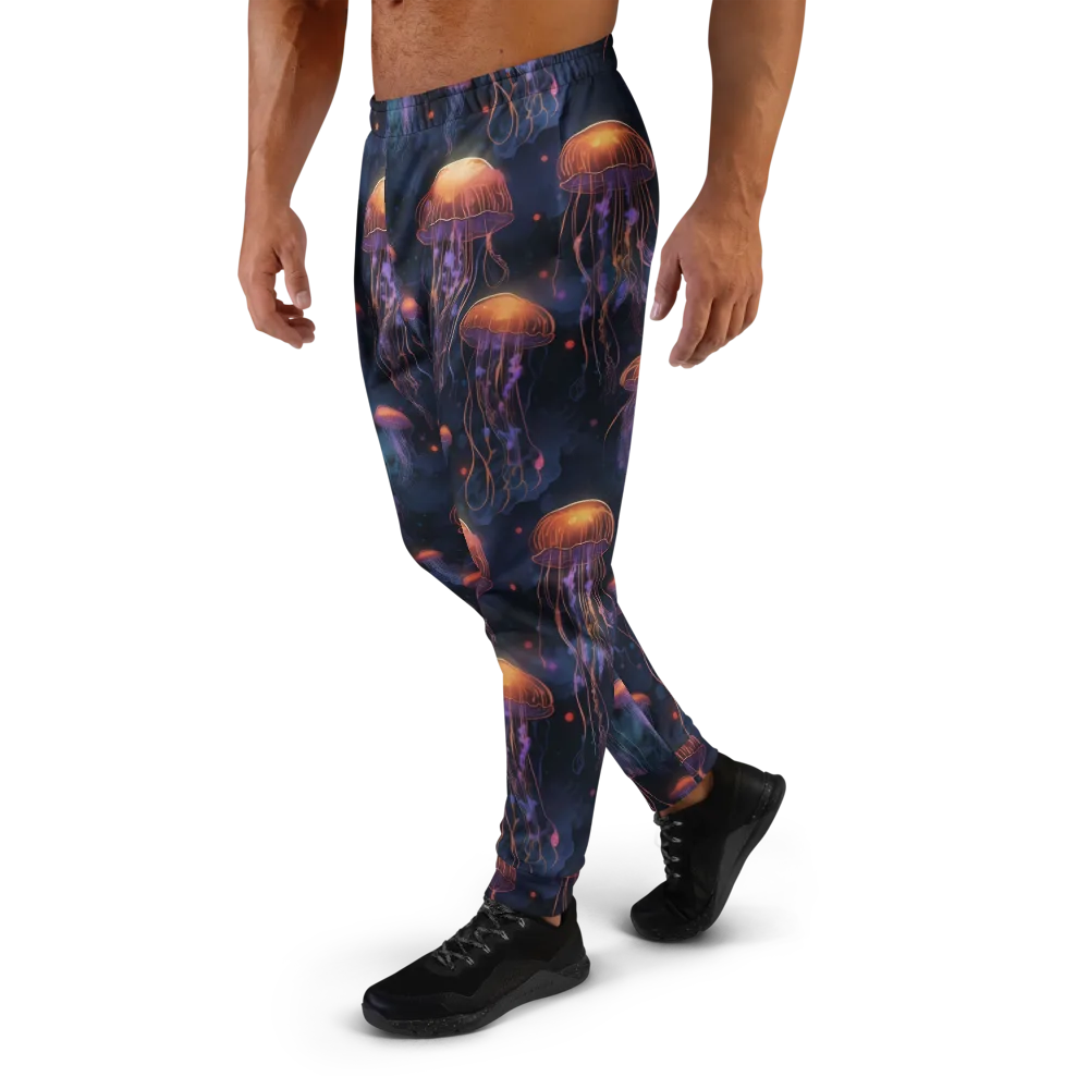 Luminous Undertow on Men's Joggers — Left