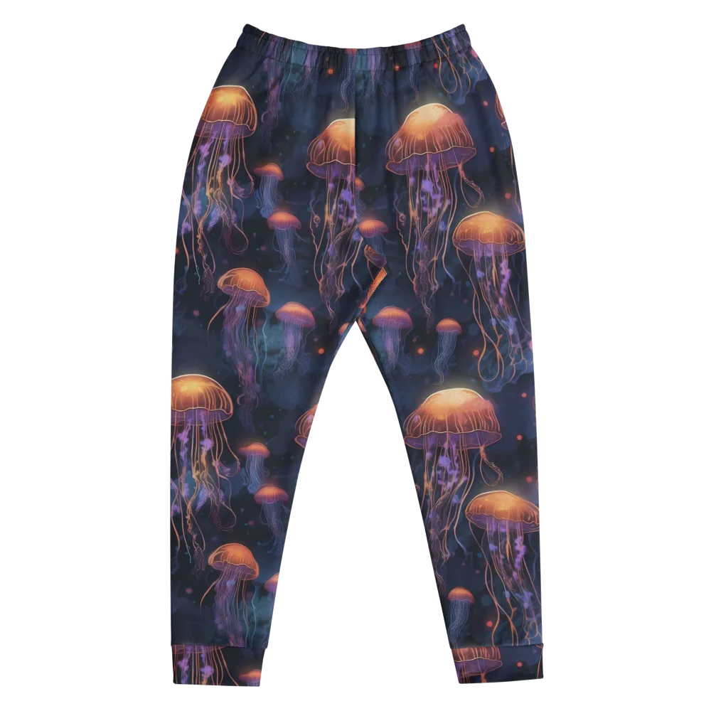 Luminous Undertow on Men's Joggers — Front