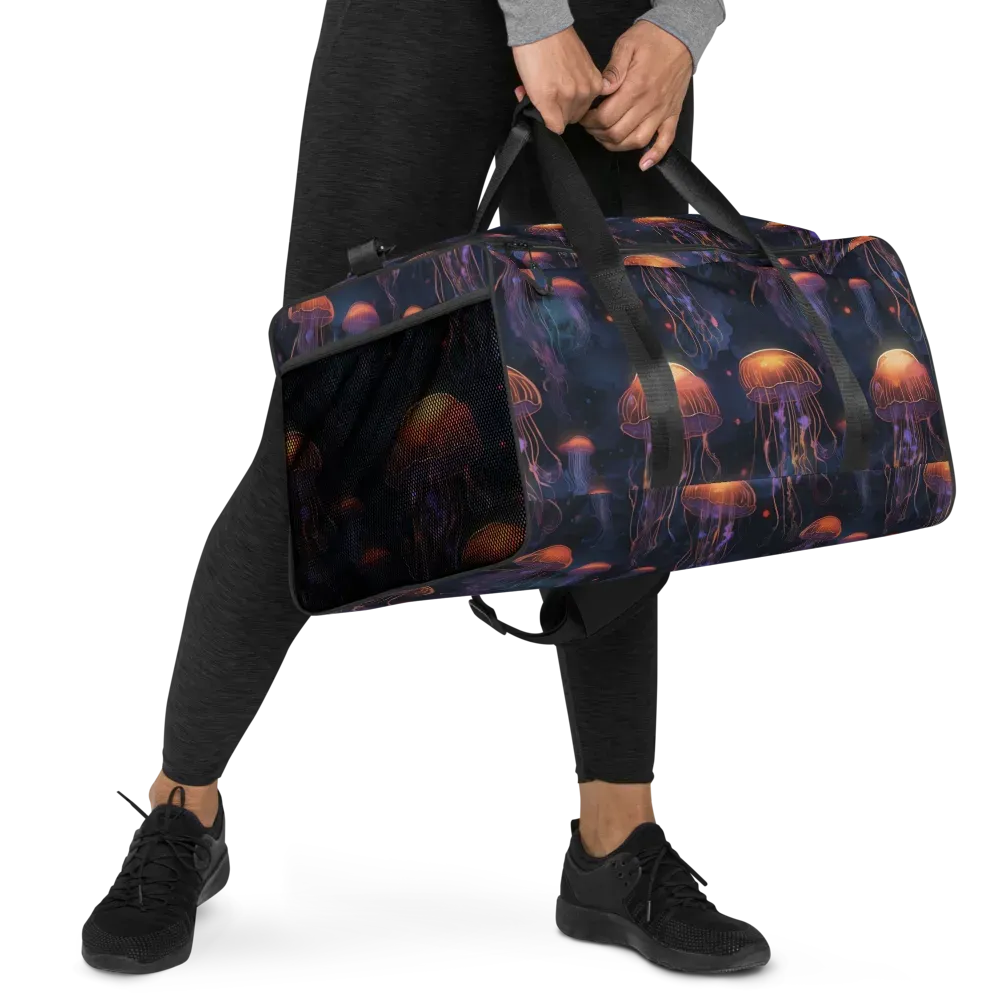 Luminous Undertow on Duffle Bag — Right Front