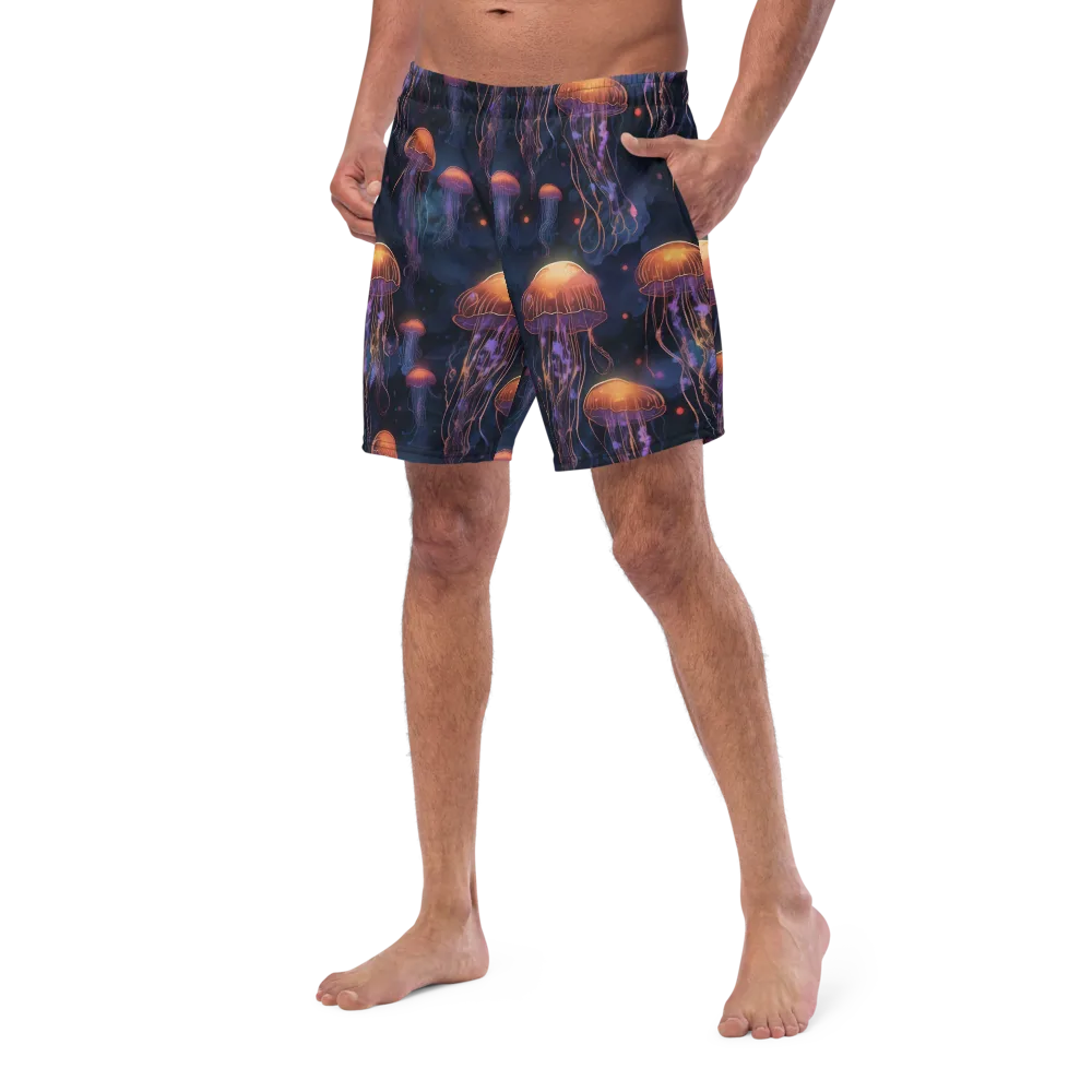 Luminous Undertow on Swim Trunks — Left Front
