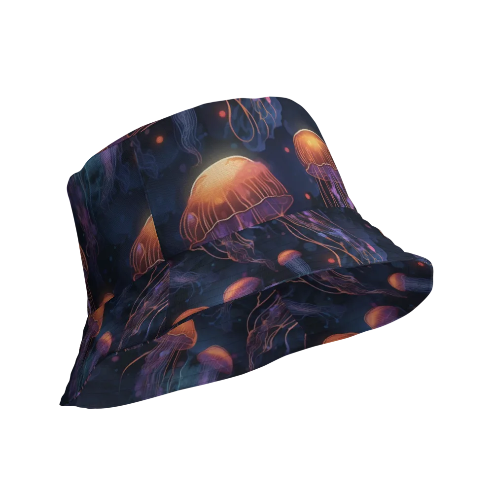 Luminous Undertow on Reversible Bucket Hat — Product details Outside