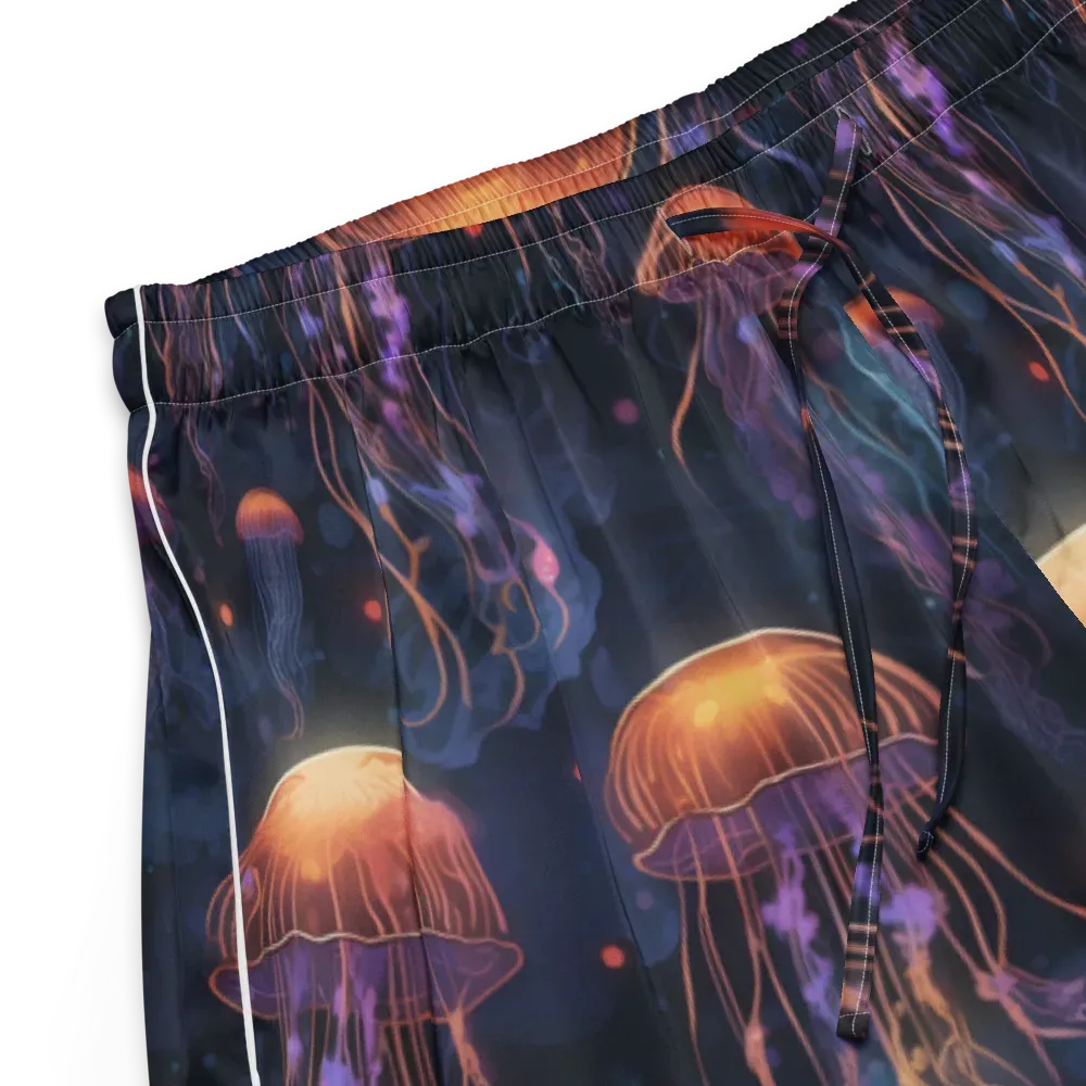 Luminous Undertow on Women's Pajama Shorts — Product details