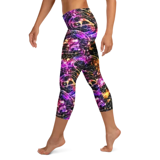 Ember Network on a Capri Leggings