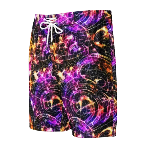 Ember Network on a Men's Board Shorts