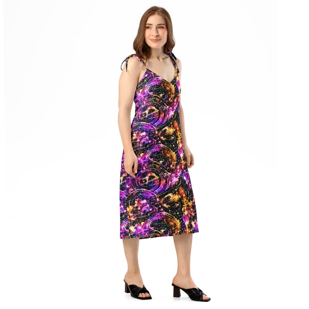 Ember Network on Slip Dress — Right Front